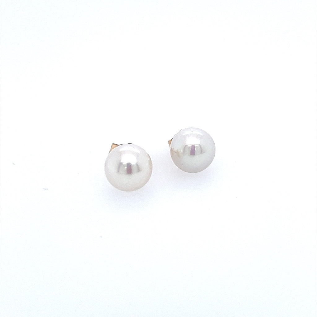 8mm Freshwater Pearl Stud Earrings