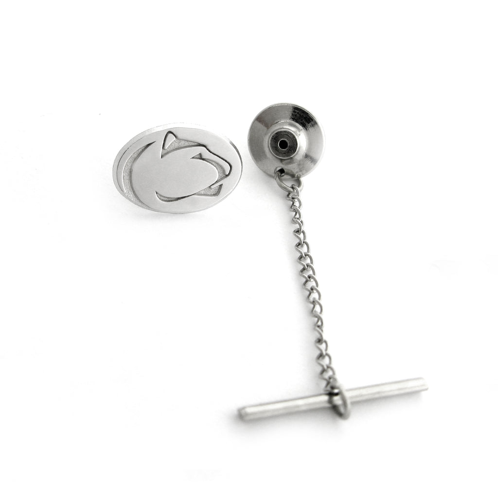 Sterling Silver Lion Logo Tie Tac/Lapel Pin