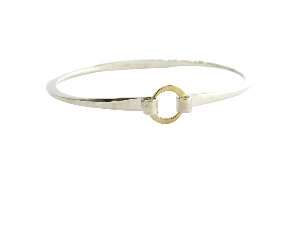 Gold “Ring” Bangle Bracelet