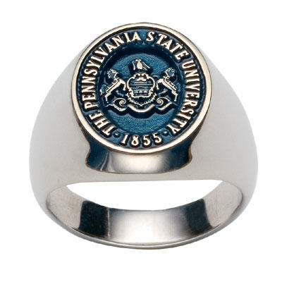 Penn State Gents Traditional Signet Ring
