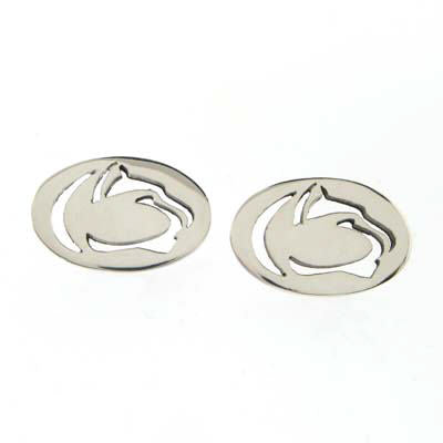 Penn State Cut Out Lion Logo Earrings
