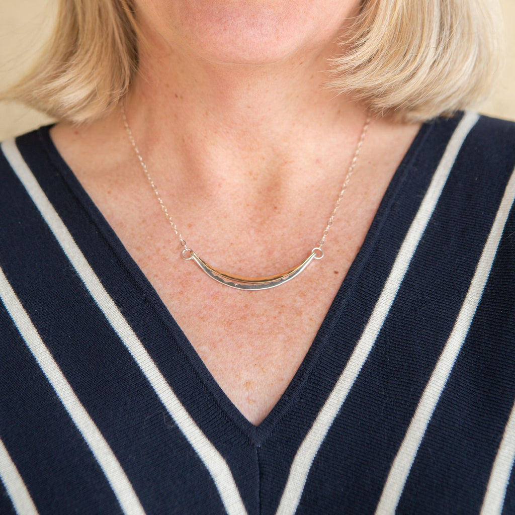 Double Smile Necklace