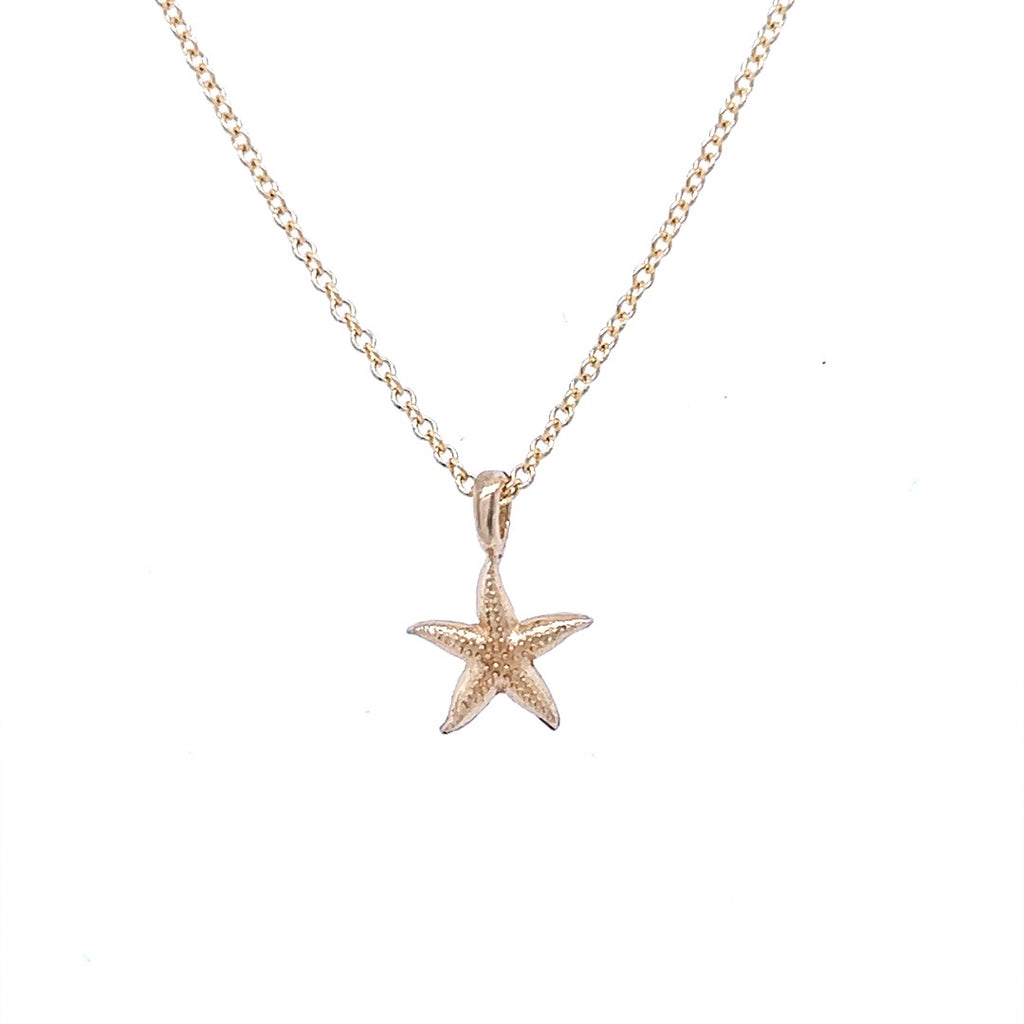 Tiny Dream Starfish Necklace