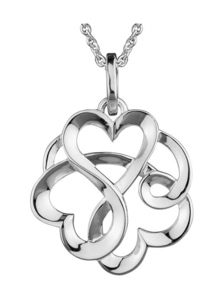 Entwined Heart Necklace