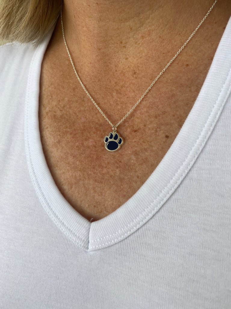 1/2" Official Paw Print Necklace