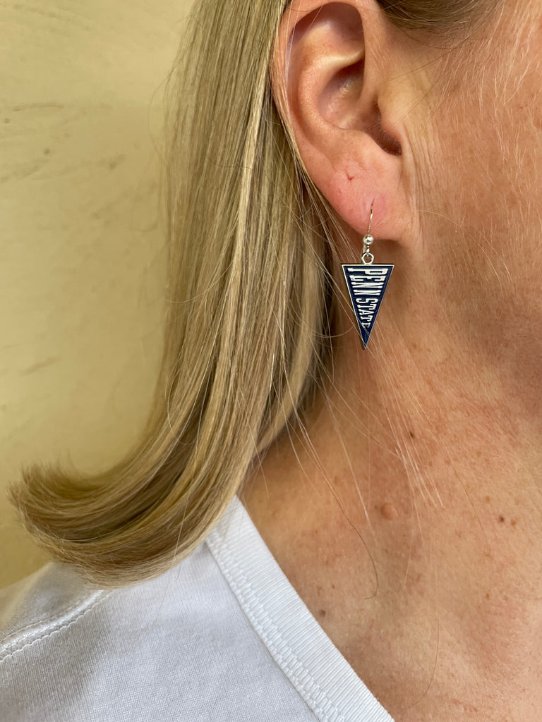 Penn State Pennant Earrings