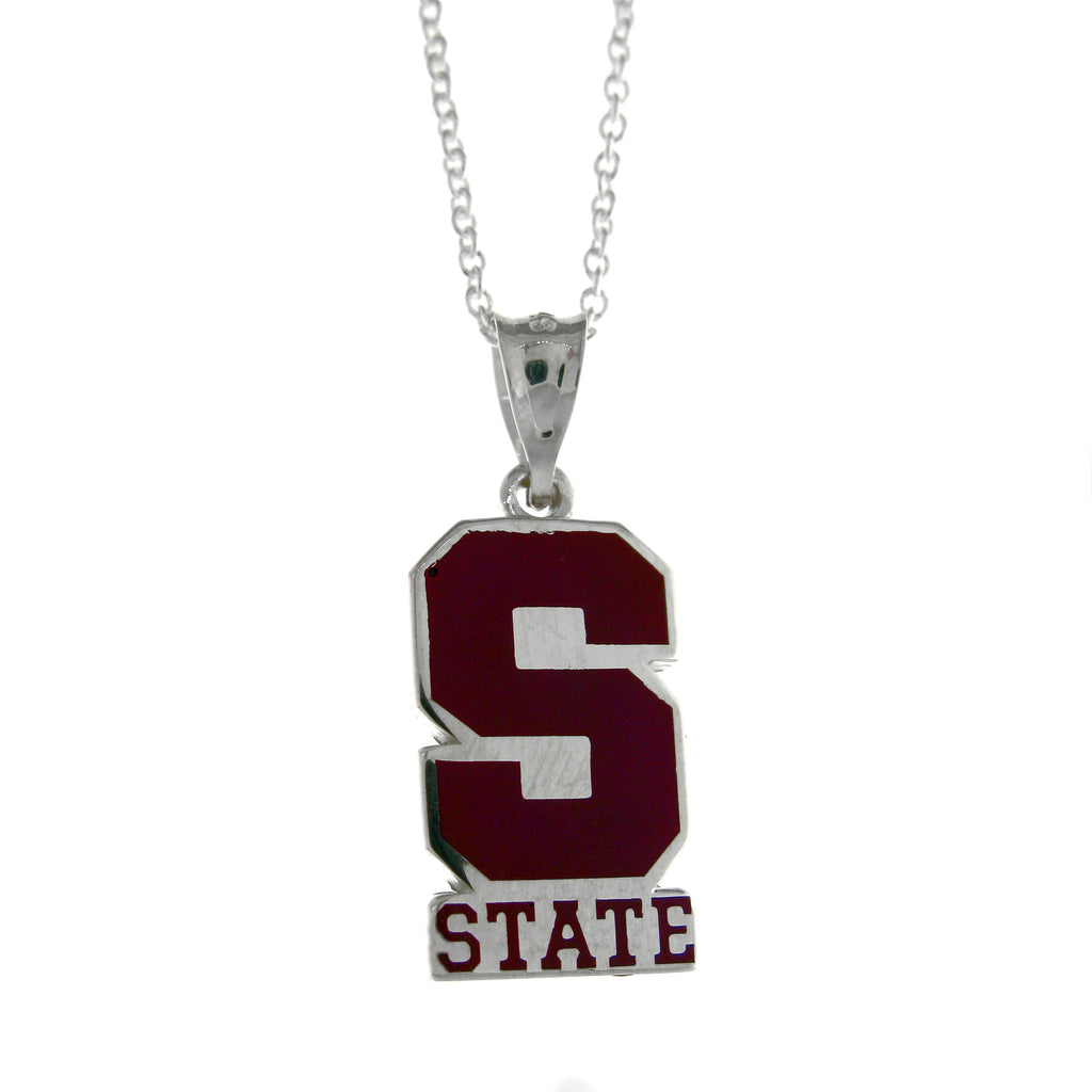 State College Block S Necklace